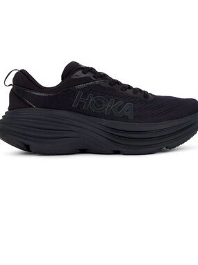 Hoka M Bondi 8 Black Performance Running Shoe 10.5